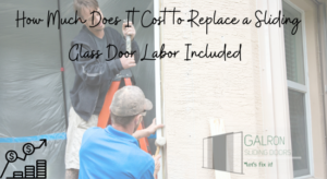 Sliding glass labour cost