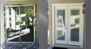 Sliding Door To French Doors