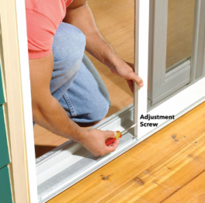 Screen Door Sticking At Bottom