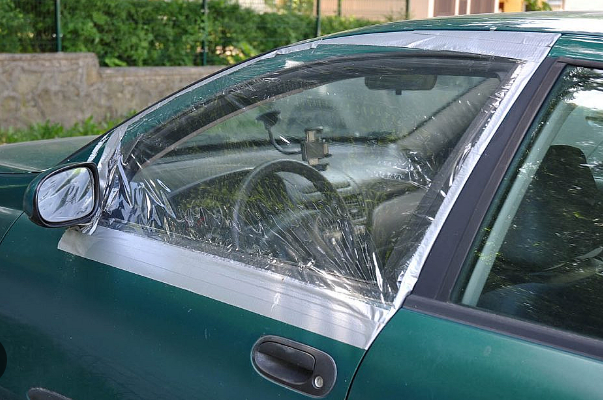 Best Way To Cover Broken Window